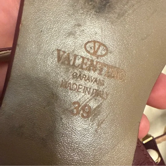 Studded Multicolor Sandals by Valentino Garavani size 39 runs small 38 - Picture 12 of 12